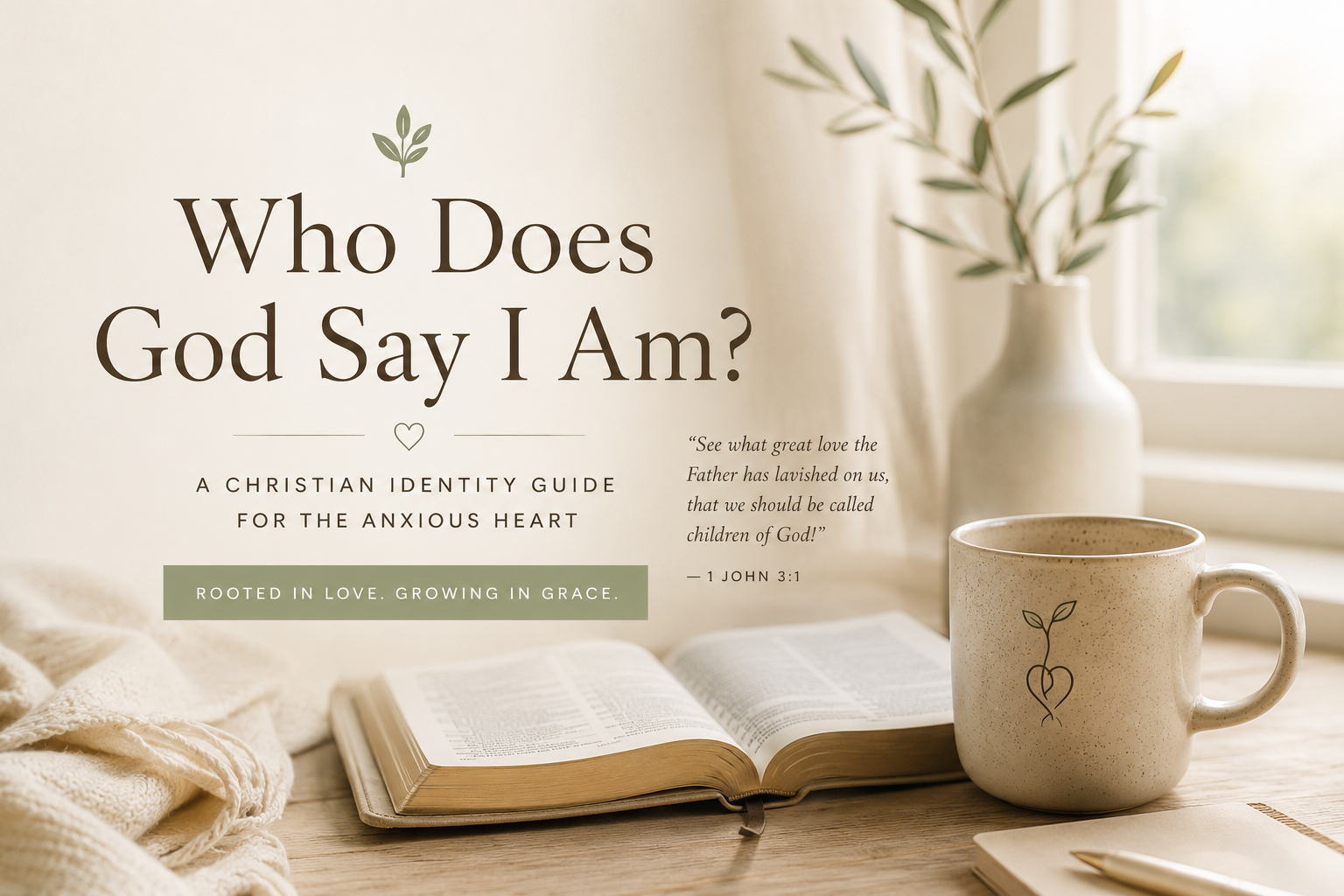 Who Does God Say I Am? A Christian Identity Guide for the Anxious Heart