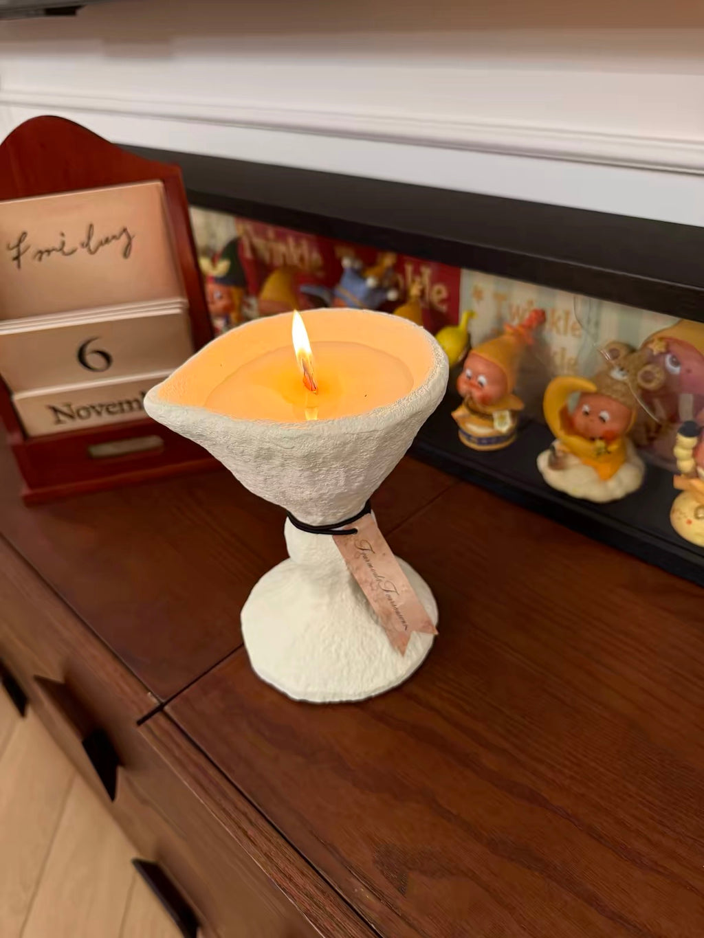 Ahavah Prayer Light Candle Holder