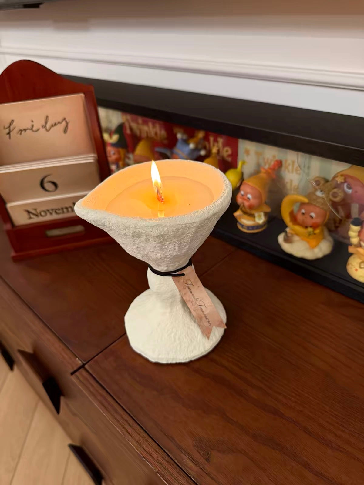 Ahavah Prayer Light Candle Holder