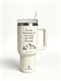 The Lord Will Provide™ 40oz Straw Tumbler