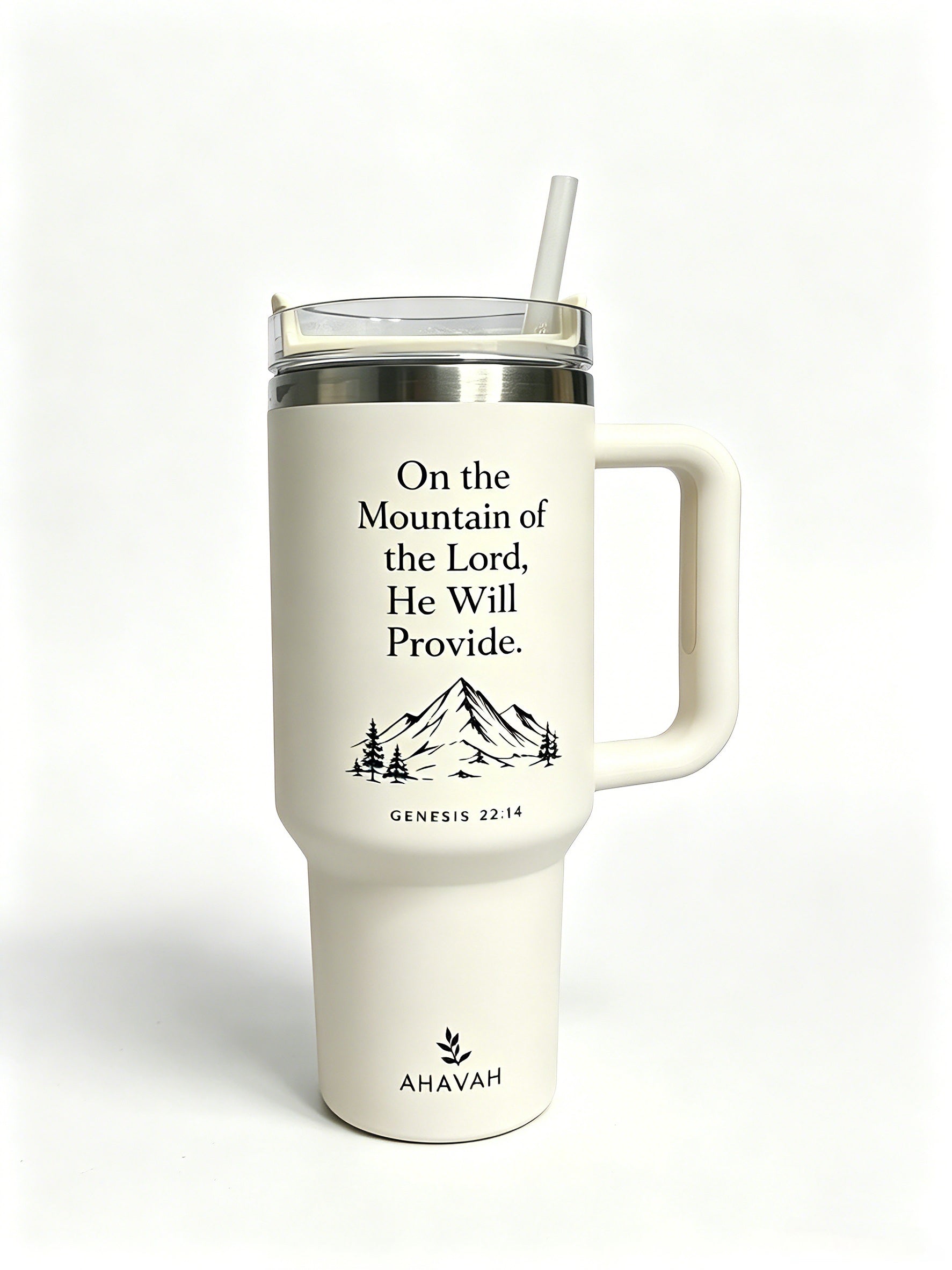 The Lord Will Provide™ 40oz Straw Tumbler
