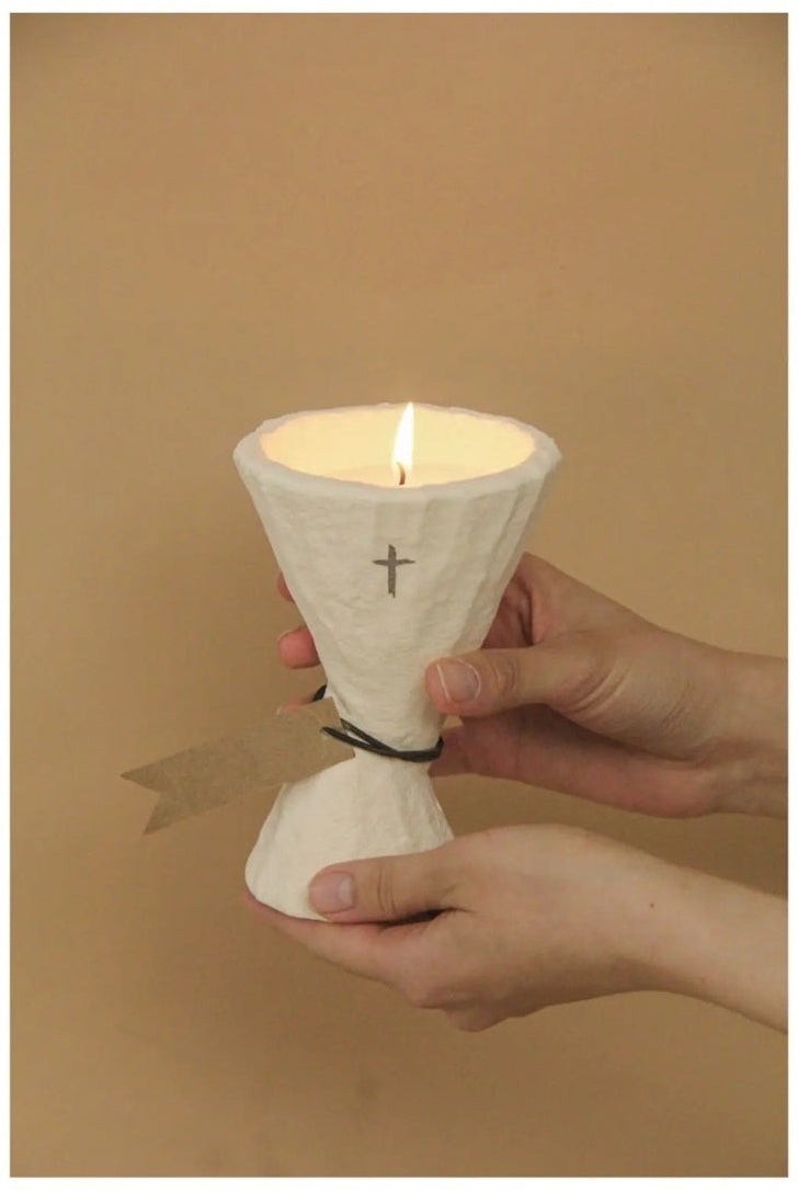 Ahavah Prayer Light Candle Holder