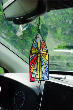 You Are Not Alone –Car Hanging Cross